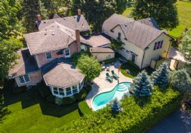 House Aerial - Country homes for sale and luxury real estate including horse farms and property in the Caledon and King City areas near Toronto